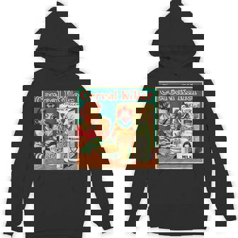 シリアル シリアル キラー 音声しゃれ ホラー コア ミッドセンチュリー パーカー - Kawaiitshirt