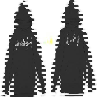 シンコ・デ・マヨ ファニー メキシコドリンク テキーラ フィエスタ ハートビート パーカー - Kawaiitshirt