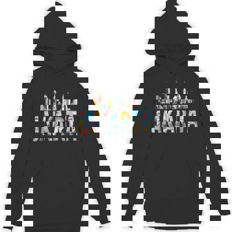 ジャカルタ旅行 インドネシア アウトフィット バケーション ジャカルタ パーカー - Kawaiitshirt