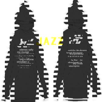 ジャズ音楽辞書の定義面白いジャズミュージシャンヴィンテージ Jazz パーカー - Kawaiitshirt