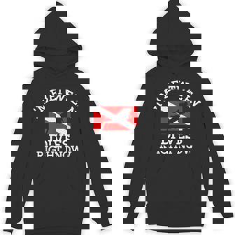 スキューバダイビング ダイバー ダウン ダイブ フラッグ ダイブ パーカー - Kawaiitshirt