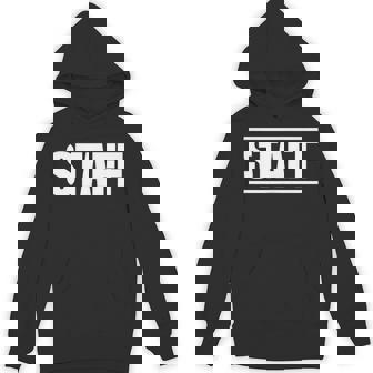 スタッフ ワーカー 社員 ワーククルーの言葉 スタッフ オン A ティー パーカー - Kawaiitshirt