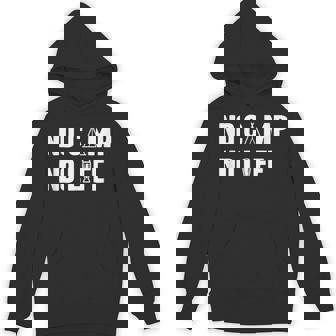 ノーキャンプノーライフ キャンプ好き アウトドア好き アウトドア趣味 クール キャンプ テント パーカー - Kawaiitshirt