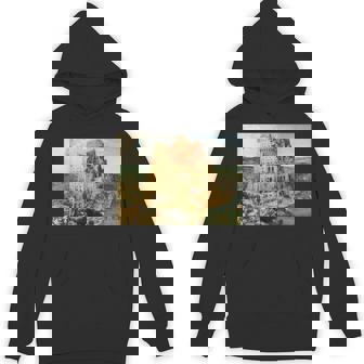 バベルの塔／ピーテル・ブリューゲル【世界の名画】（高精細画質） 美術館アート パーカー - Kawaiitshirt