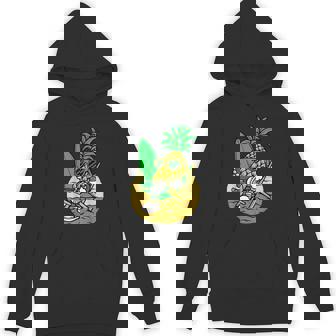 パイナップル サーファー サングラス ハワイ ハワイアン アロハ メンズ レディース Hoodie - Kawaiitshirt