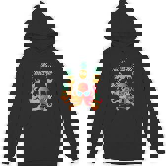 ファニー クール オレンジ タコ ジャグリング パイナップル パーカー - Kawaiitshirt