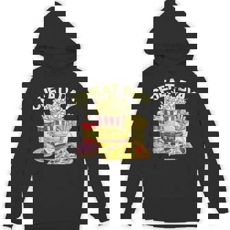 ファーストフード バーガー ピザ ドーナツ フィットネス ギフト スガロの日 Hoodie - Kawaiitshirt