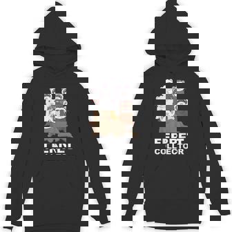 フェレット コレクター ファニー フェレット 恋人 パーカー - Kawaiitshirt