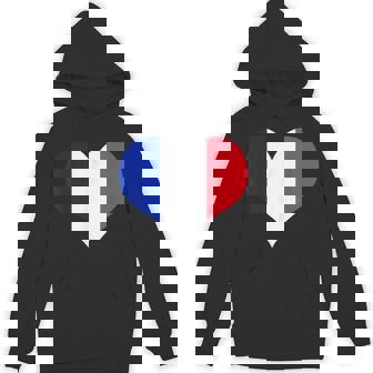フランス国旗ラブハートフランス国旗 パーカー - Kawaiitshirt