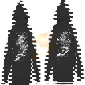 フリースタイルスキーヤー猫 フリースタイルスキー パーカー - Kawaiitshirt