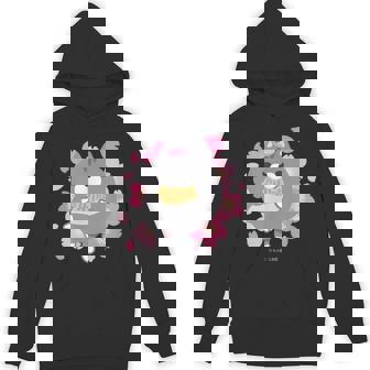 ボンレス犬とボンレス猫 桜 ボンレス猫 Hoodie - Kawaiitshirt