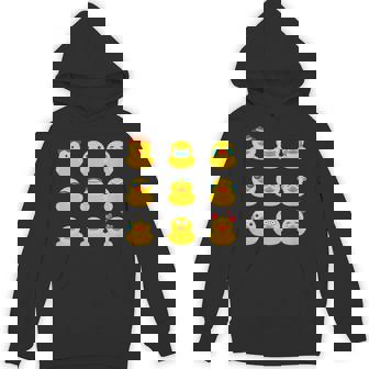 ラバーアヒル、きしむアヒル、ナインバスダック、ラバーアヒル パーカー - Kawaiitshirt