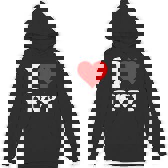 レッドハート アイビーが大好き パーカー - Kawaiitshirt