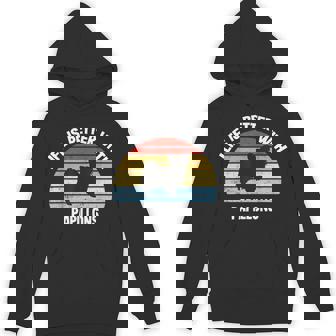 レトロパピヨン 犬 ギフト パーカー - Kawaiitshirt