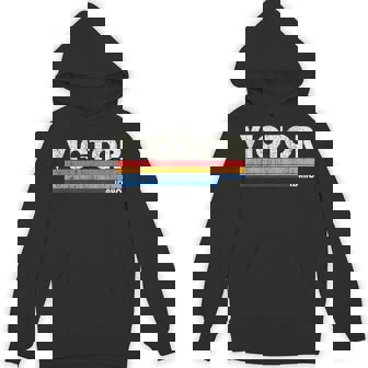 レトロヴィンテージ 70年代 80年代スタイル ビクター、Id Hoodie - Kawaiitshirt