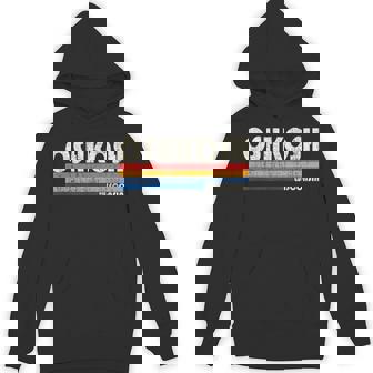 ヴィンテージ レトロ 70年代80年代スタイル オシュコシュの故郷、ウィスコンシン州 パーカー - Kawaiitshirt