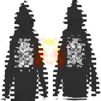 九尾 狐 きつね 日本の桜 パーカー - Kawaiitshirt