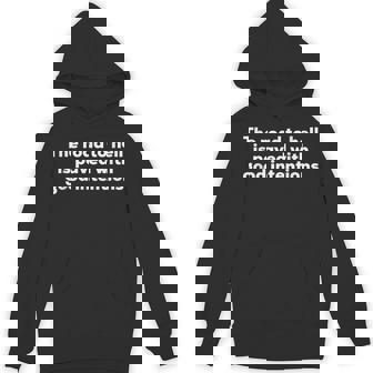 地獄への道は善意で舗装されている パーカー - Kawaiitshirt