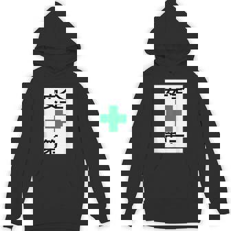 安全第一 看板風 緑の十字【変なtシャツ屋さん】面白い 言葉 ポップ 格言・主張メッセージ デザイン パーカー - Kawaiitshirt