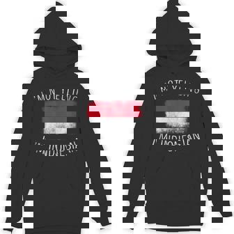 怒鳴ってないよ、私はインドネシア人だ-面白いインドネシアプライド Hoodie - Kawaiitshirt