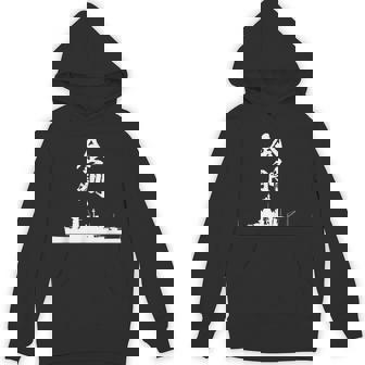 戦艦【金剛】軍艦 シルエット 日本 大日本帝国 海軍 帝国海軍 船 面白い ネタ 文字入り おもしろ ウケ狙い Hoodie - Kawaiitshirt