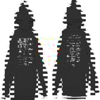 救急車掘削機ヘリコプタートラック車両abc幼児 パーカー - Kawaiitshirt