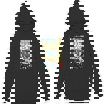 日本のヴィンテージアート 日本美術 浮世絵 日本の 多色刷 木版画 ネコ 猫 富士山 歌川 広重 パーカー - Kawaiitshirt