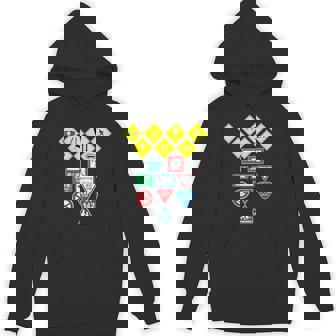 日本の道路標識、日本の交通警告シンボルグラフィック。 パーカー - Kawaiitshirt