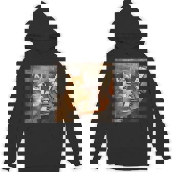 柴犬ピアノ犬 パーカー - Kawaiitshirt