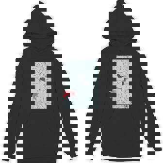 涼風2－いつかの雨上がり－ 金魚 波紋 夏 風 納涼 シック 和風 和柄 シンプル レトロ メンズ レディース キッズ パーカー - Kawaiitshirt