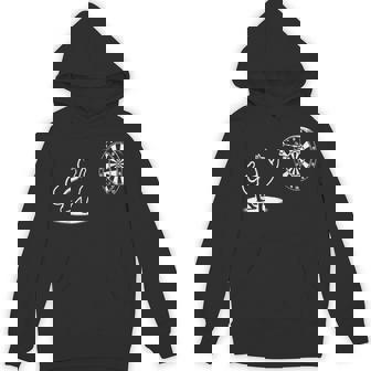 猫 遊び ダーツ 面白い 猫好き 子猫 ダーツプレーヤー パーカー - Kawaiitshirt