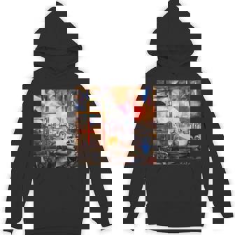 窓を通るパリ マルク・シャガール パーカー - Kawaiitshirt