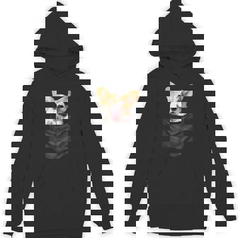 面白いtシャツ コーギー ポケット イヌ わんこ メンズ 犬好き グッズ おもしろ 面白い 服 ネタ Hoodie - Kawaiitshirt