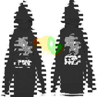 面白いキウイフルーツ キウイ鳥 パーカー - Kawaiitshirt