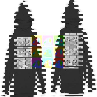 面白いポップアート オカメインコ かわいい鳥 オウム Hoodie - Kawaiitshirt