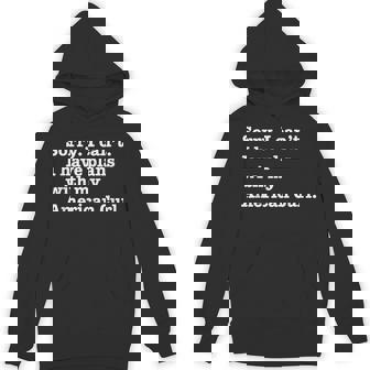 面白い皮肉 アメリカン カールの猫との計画があります パーカー - Kawaiitshirt