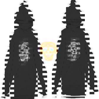 音楽チャウチャウdjヘッドフォン付き 音楽犬愛好家 Hoodie - Kawaiitshirt