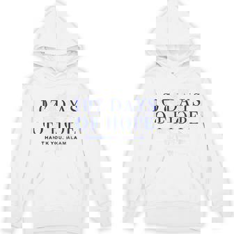 107 Days Of Hope Thank You Kamala 107 Days Kamala Harris Hoodie | Mazezy