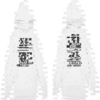 12 Year Old Vintage 2013 Limited Edition 12Th Birthday Hoodie - Thegiftio UK