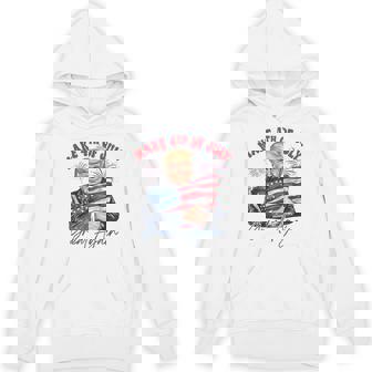 Make 4Th Of July Great Again Trump Patriotic Usa Hoodie - Monsterry