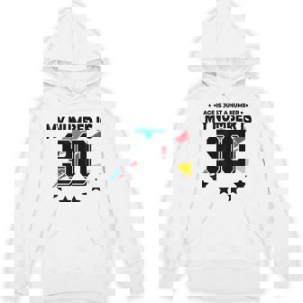 Age Is Just Number スポーツ 90歳 面白い 90歳の誕生日 パーカー - Kawaiitshirt