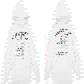 All You Need Is Love 数学グラフ方程式 黒文字 Hoodie - Kawaiitshirt