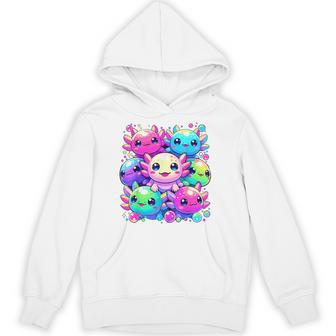 Axolotls Animal Kawaii Axolotl Hoodie - Thegiftio