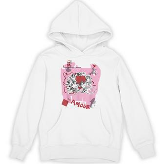 Beat It Retro 80S Pop Culture Sauf Amour Hoodie - Thegiftio UK