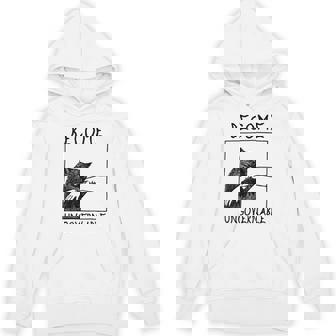 Become Ungovernable Black Cat Biting Hand Meme Hoodie | Mazezy