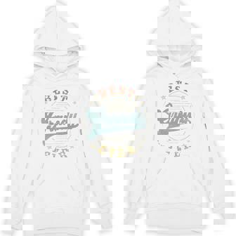 Best Grandy Ever Father's Day Grandy Vintage Emblem Hoodie - Thegiftio UK