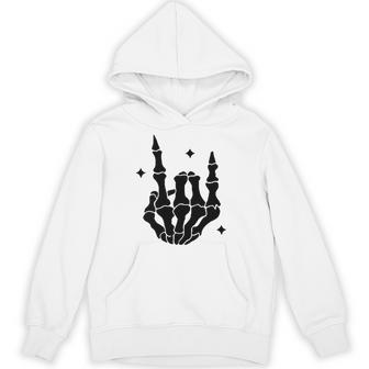 Bigfoot Merica Rock American Flag 4Th Of July 2 Sided Hoodie - Thegiftio UK