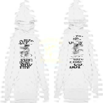 Boy Daddys Fishing Buddy Bass Fisherman Youth Toddler Hoodie - Monsterry