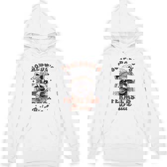 Bride To Be Bachelorette Racoon Somebody's Feral Assy Bride Hoodie - Thegiftio