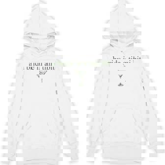 A Bride In A Tiny Bit Bride Cocktail Martini Bachelorette Hoodie - Monsterry